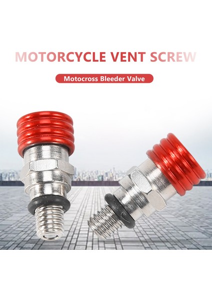 Motokros M5X0 8cm Honda Kawasaki Için Çatal Hava Bleeder Tahliye Vanası (Yurt Dışından) fiyatları