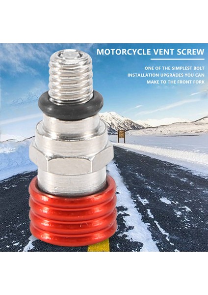 Motokros M5X0 8cm Honda Kawasaki Için Çatal Hava Bleeder Tahliye Vanası (Yurt Dışından) modelleri