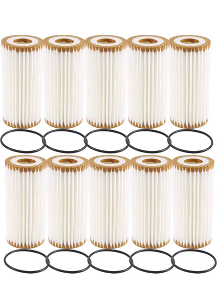 10PCS Li Yağ Filtresi 06L115466 06L115562B 06L115466C Audi A6 A7 Skoda Octavia Superb B8 1 8tsı 2 0tsı (Yurt Dışından) fiyatları