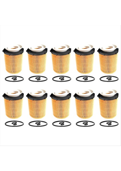 10PCS Motor Yağı Filtre Elemanları A2701800109 2701800009 Mercedes Benz E-Serisi W212 A207 C207 S212 2013-2019 (Yurt Dışından) fiyatları