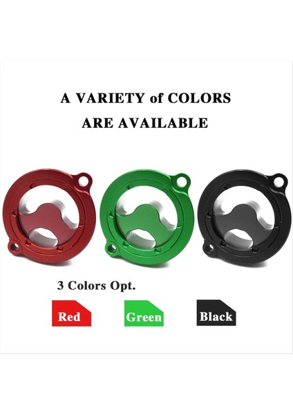 Kawasaki Için KLR650 Klr 650 1987-2022 Motosiklet Yağı Filtre Kapağı Kapağı Cnc Alüminyum Motosiklet Aksesuarları Siyah (Yurt Dışından) fırsatları