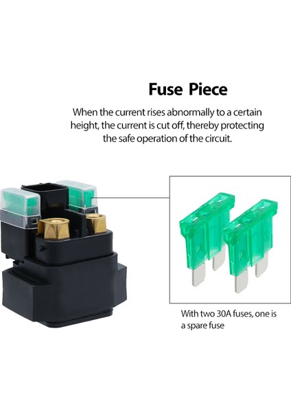 Suzuki VZ800 VZ800Z Mreauder 1997-2009 Motosiklet Yeni 31800-21E20 Için Başlangıç Röle Solenoid (Yurt Dışından) modelleri