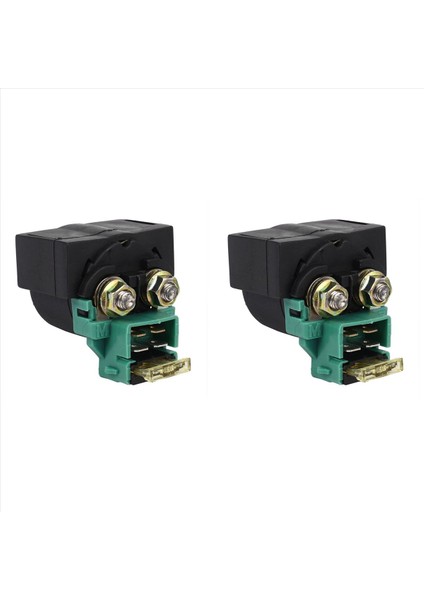Honda Kawasaki Ninja ZX11 Yamaha YF60 Için 2x Motosiklet Başlangıç Solenoid Röle Seti (Yurt Dışından)
