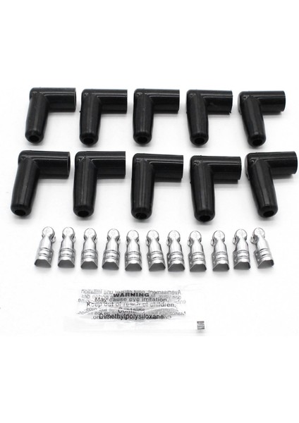 4041R Buji Teli Seti 8mm Süper Stok Bakır Spiral Çekirdek Evrensel Tel Seti Kırmızı (Yurt Dışından) fiyatları