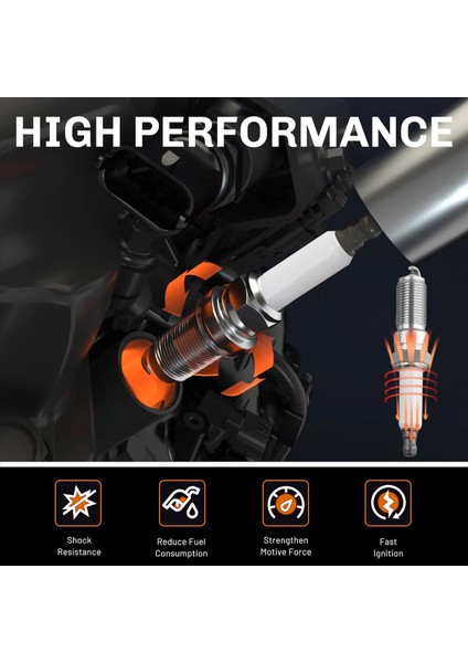 8x 19297035 Kontak Kabloları ve 8x 41962 Buji Chevy Gmc Için Set Seti 4 8l 5 3l 6 0l Savana 2500 3500 (Yurt Dışından) fiyatları