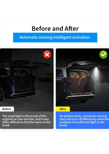 Byd Song L Araba Arka Bagaj Işık Bagaj Bagajı Modifikasyon LED Bagaj Iç Işık Araç Iç Işık (Yurt Dışından) fiyatları