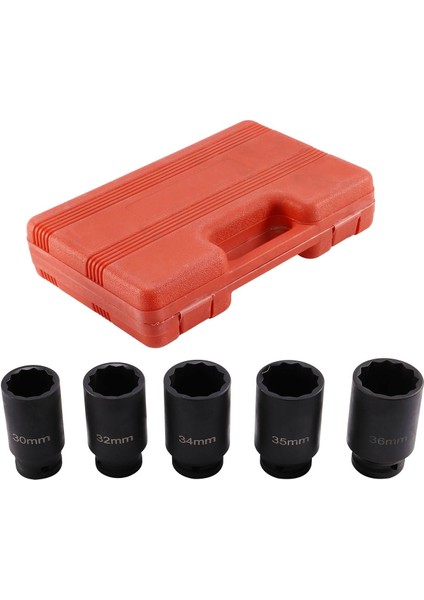 12 Nokta Aks Göbeği Somunu Derin Darbe Soketi Seti 1/2inch Dr Ince Duvar Tahriki Sokağı (Yurt Dışından) fiyatları