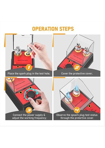 Ancel Buji Test Cihazı Buji Test Cihazı+Iki 12MM Buji Soket Kıvılcım Test Cihazı Buji Test Cihazı Abd Fiş (Yurt Dışından) indirimleri