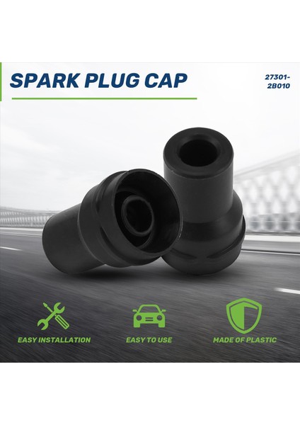 27301-2B010 4pcs/set Buji Kapak Konnektörü Kontak Kauçuk Kia Soul Hyundai Aksanı Avante Kia Rio (Yurt Dışından) fırsatları