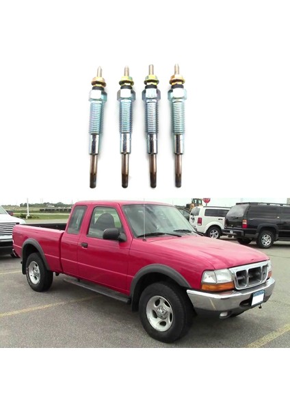 Ford Için 4x Dizel Isıtıcı Parıltı Fişleri Ranger Mazda 323 1999-2006 WL81-18601 (Yurt Dışından) fırsatları