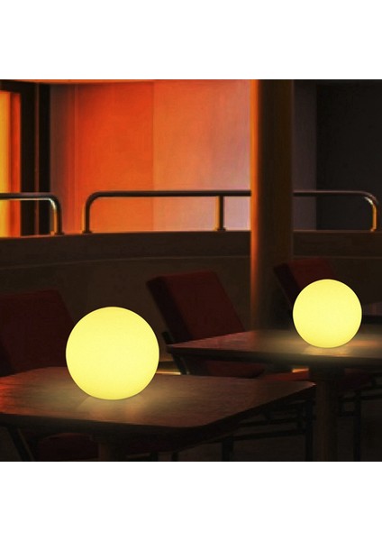 Küresel Ay Atmosfer Gece Işık Su Geçirmez LED Bahçe Bağları Işık Pantik Lıghtıng Lıgn Işık 12X12CM (Yurt Dışından) fırsatları