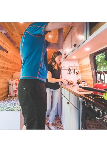 LED Dolap Diski Işık Ekran Kılıfı Raf Sayaç Aydınlatma Karavan Iç Spot Lamba ile 5VUSB Anahtar, B (Yurt Dışından) modelleri