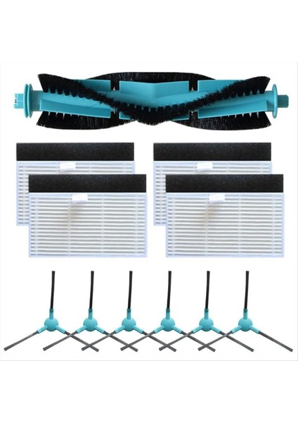 Ultenic T10 Lite Robot Ana Yan Fırça Hepa Filtreleri Için (Yurt Dışından)