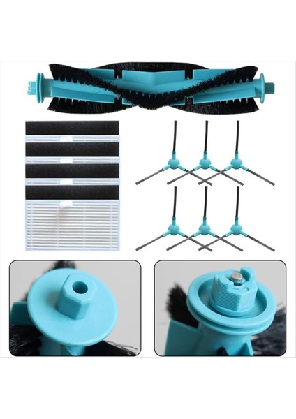 Ultenic T10 Lite Robot Ana Yan Fırça Hepa Filtreleri Için (Yurt Dışından) fırsatları