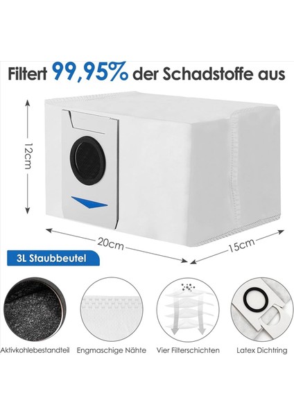 Ecovacs Deebot T30 / T30 Max / T30 Pro Aksesuarları Için Paspas Bezi (Yurt Dışından) modelleri