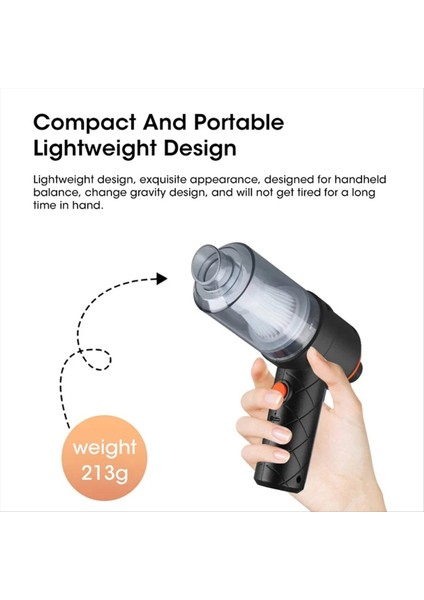 Kablosuz Araba Süpürgesi Güçlü Taşınabilir Kablosuz Süpürge (Yurt Dışından) fiyatları