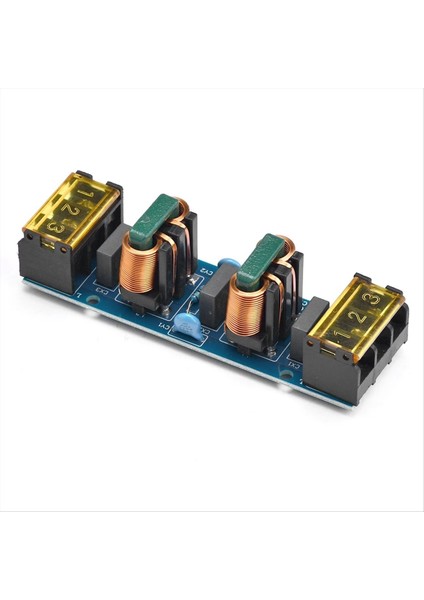 Power Emı Filtre Modülü 25A Frekanslı Iki Aşamalı Dalga Filtresi Güç Düşük Geçiş Filtre Kartı (Yurt Dışından)
