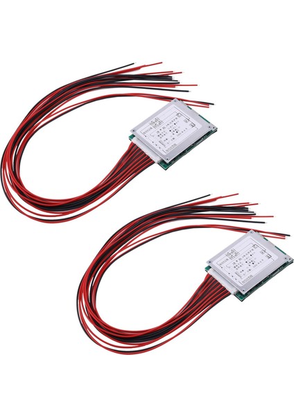 2x 16S 60V 35A Li-Ion Lityum 18650 Pil Bms Pcb Koruma Korumu Ups Enerji Invertör (Yurt Dışından)