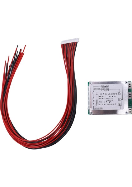 2x 16S 60V 35A Li-Ion Lityum 18650 Pil Bms Pcb Koruma Korumu Ups Enerji Invertör (Yurt Dışından) fiyatları