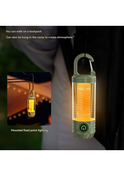 Çok Fonksiyonlu Portatif Kamp Hafif Dağcılık Balıkçılık Çadırı Işık Su Geçirmez Kanca Acil Durum Aydınlatma Yeşil (Yurt Dışından) fırsatları