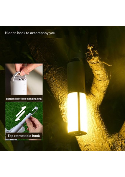 Kamp Işıkları USB Kamp Fener, Katlanabilir 3 Modlu LED Işık, Ultra-Bright &amp; Compact, Power Bank Seçeneği, (Yurt Dışından) indirimleri