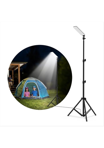 1.8m Ayarlanabilir Teleskopik Çubuk LED Selfie Işık Fotoğrafçılığı ile Portatif Kamp Işığı Kamp Için Tripod ile (Yurt Dışından) fiyatları