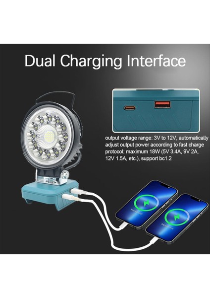 Makita Için LED Dış Mekan Iş Işığı BL1830 30W Iş Mühendislik Aydınlatma ve Çekim Için LED Işık (Yurt Dışından) indirimleri