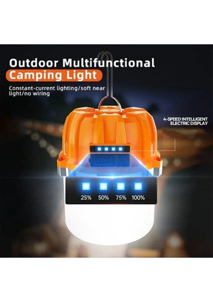 USB Şarj Edilebilir LED Kamp Işıkları Açık Hava Kampı Barbekü Çadırları Asma Acil Durum Güç Bankası (Yurt Dışından) indirimleri