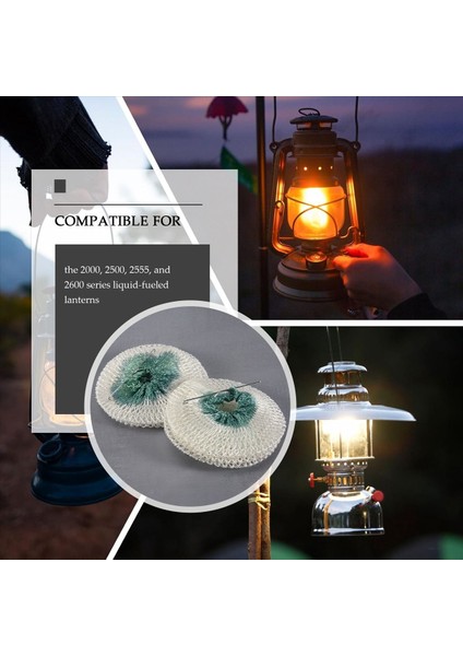 4 Paket Gaz Fener Mantles Dökme Akordeon Şekli 95 Klip (Yurt Dışından) fiyatları