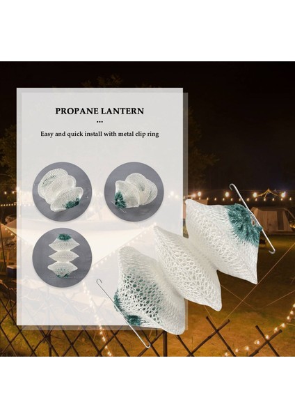 4 Paket Gaz Fener Mantles Dökme Akordeon Şekli 95 Klip (Yurt Dışından) fırsatları