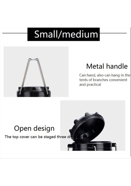 4pcs Mini Koçanı Çadır Lambası LED Taşınabilir Fener Teleskopiktorch Kamp Lambası Su Geçirmez Acil Durum Işıkla Çalışan, Bir (Yurt Dışından) fırsatları