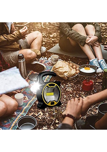 Taşınabilir Çalışma Lambası LED Fener Su Geçirmez Acil Durum Işığı Şarj Edilebilir Dış Mekan Kampı, Yeşil (Yurt Dışından) modelleri