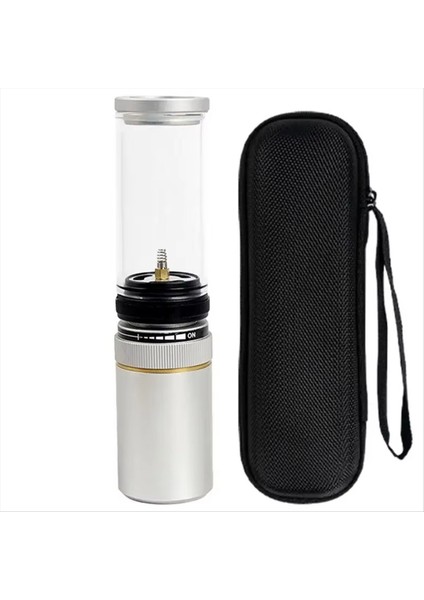 Kamp Için Rüzgar Geçirmez Taşınabilir Gaz Feneri, Dağcılık Balıkçılığı ve Barbekü Için Ayarlanabilir Açık Gaz Mum Işığı Lambası (Yurt Dışından)