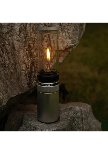 Kamp Için Rüzgar Geçirmez Taşınabilir Gaz Feneri, Dağcılık Balıkçılığı ve Barbekü Için Ayarlanabilir Açık Gaz Mum Işığı Lambası (Yurt Dışından) fiyatları