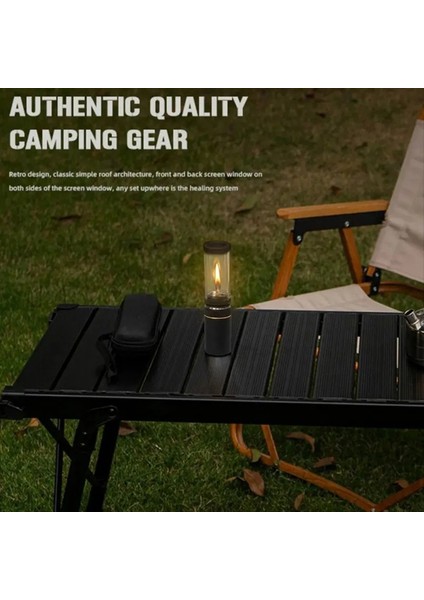 Kamp Için Rüzgar Geçirmez Taşınabilir Gaz Feneri, Dağcılık Balıkçılığı ve Barbekü Için Ayarlanabilir Açık Gaz Mum Işığı Lambası (Yurt Dışından) indirimleri