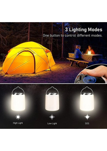 Şarj Edilebilir Kamp Işığı, Açık Kamp Fener, Kamp Yürüyüş Acil Su Geçirmez Işık (Yurt Dışından) modelleri