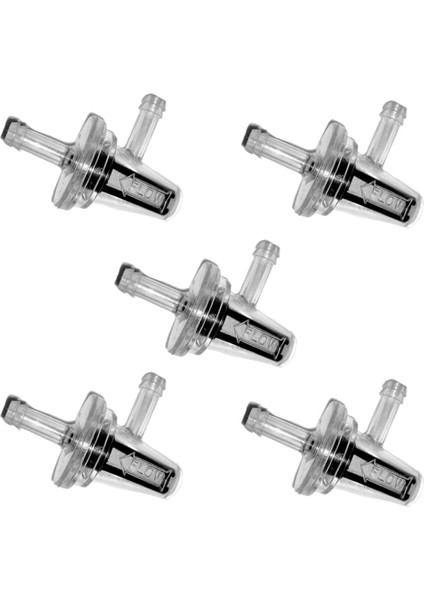 5pcs Evrensel Motosiklet Dik Açısı Sline Yakıt Filtresi Kawasaki Yamaha Için 1/4 Inç 6mm Hortum Hatları (Yurt Dışından)