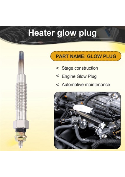 Mitsubishi Shogun Pajero Için 4pcs Isıtıcı Glow Fişleri 2 8 4M40T 4M40 -Diesel GP5501 (Yurt Dışından) indirimleri