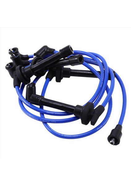 2x 32700-PTO-000 Buji Teli Seti Honda Civic Del Sol 1992-2002 Mavi Için Performanslı Ateşleme Teli (Yurt Dışından) fiyatları