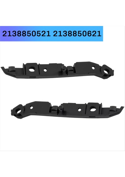 1paır Ön Tampon Çubuk Tutucu Braketler Diş Pişirek Üst Sedan 2138850521 Mercedes Için 2138850621 Benz E300 E350 E400 (Yurt Dışından)