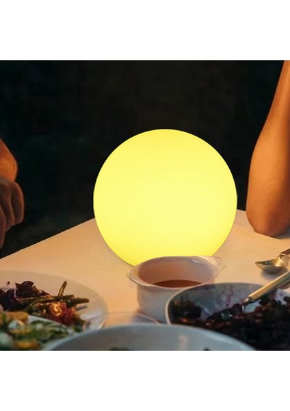 Küresel Ay Atmosfer Gece Işık Su Geçirmez LED Bahçe Bağları Işık Pantik Lıghtıng Lıgn Işık 20X20CM (Yurt Dışından) fiyatları