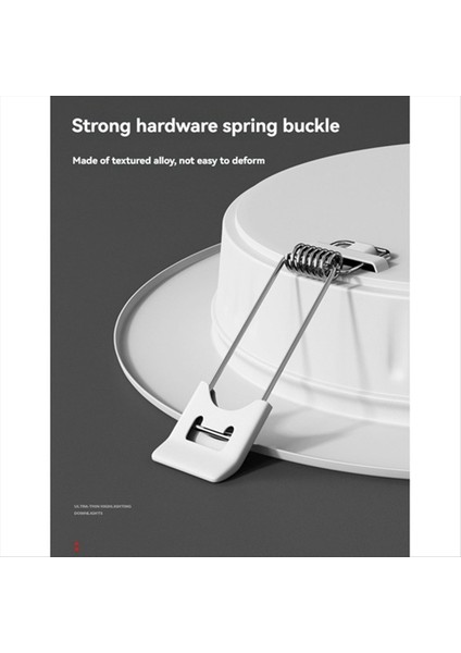 6pcs 12W LED Düşük Düşük Gerçekleştirilmiş Yuvarlak Tavan Spot Kapalı Yatak Odası Ev Dekoratif Aydınlatma Beyaz Işık (Yurt Dışından) modelleri