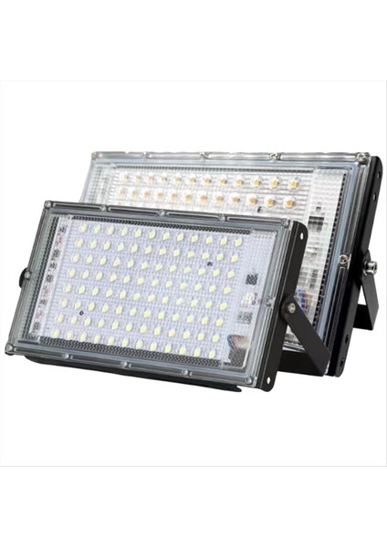 Soğuk Beyaz Işık LED Taşkın Işığı AC220V Dış Spot IP65 Su Geçirmez LED Sokak Lambası Peyzaj Aydınlatma 50W (Yurt Dışından) fiyatları