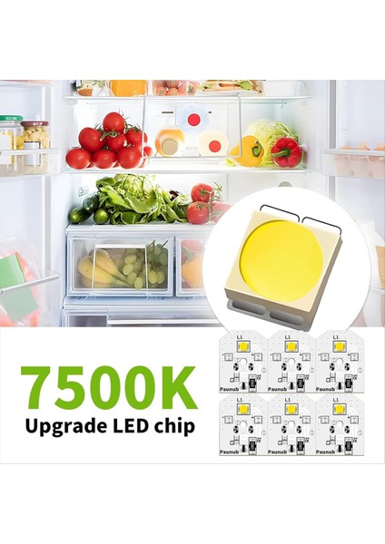 WR55X11132 WR55X25754 Ge Buzdolabı Için LED Işık WR55X30602 WR55X26486 PS4704284 3033142 EAP12172918 (Yurt Dışından) modelleri