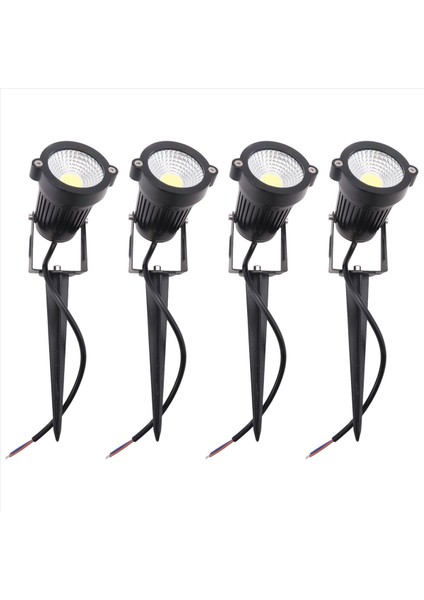 4 Paket Bahçe Spot Işıkları Açık Manzara LED Lamba Yolu Avlu Su Geçirmez (Yurt Dışından) fiyatları