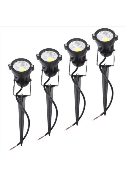 4 Paket Bahçe Spot Işıkları Açık Manzara LED Lamba Yolu Avlu Su Geçirmez (Yurt Dışından) modelleri