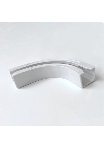 90 ° Kavisli Konektör, Esnek Bir Şekilde Bükülmüş Tavana Monte Edilmiş Perde Pisti, Tavan Perdesi Için Uygun (Yurt Dışından) fiyatları