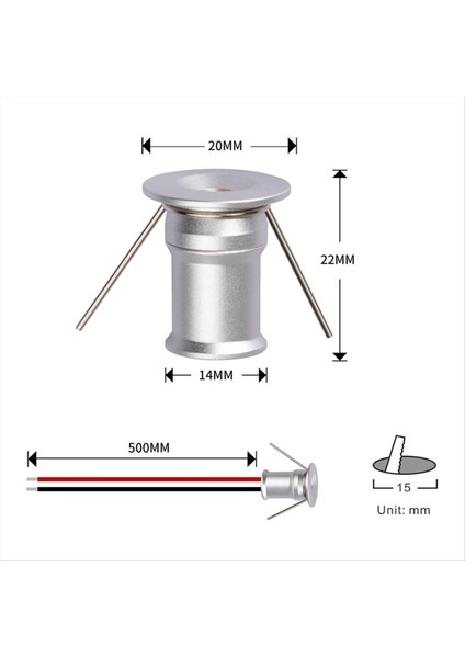 Mini Downlight DC12V 1W 3000K 9 Paket Gümüş Kabuk, Iç Mekan Dolap Aydınlatma, Kabine Aydınlatma, Sanat Işığı Için Kullanılır (Yurt Dışından) indirimleri
