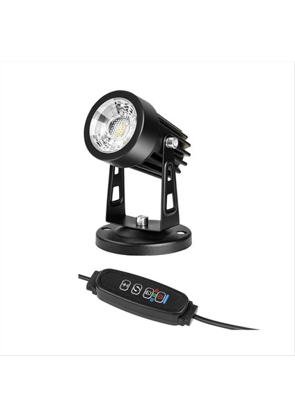 Spot Işıklar Kapalı Işıklar Kapalı Zamanlayıcı, 3W Zemin Spot Işığı Iç Mekan Uplighting, 3000K/4000K/5000K Işık Abd Fişi (Yurt Dışından)