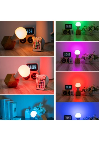 Renk Değiştirme Ampulü Uzaktan 16 Renkli Çok Renkli Rgb Taşkın Işığı 15W E27 Dimmable LED Ampul (Yurt Dışından) fırsatları